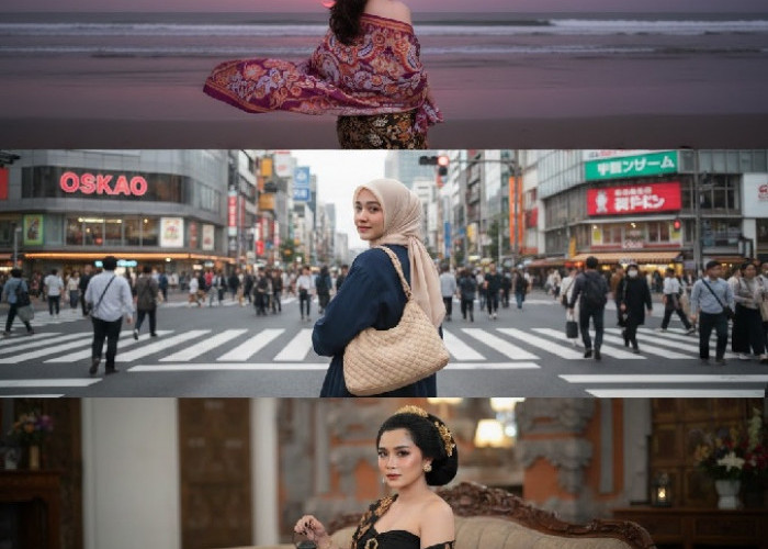 Keren, Deretan Prompt Edit Foto AI Gemini, Baju Adat hingga Zebra Cross Jepang