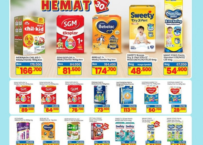 Katalog Promo Indomaret Terbaru Periode 23 Juli - 5 Agustus 2026: Diskon Susu & Popok Bayi Hemat Hingga 30%!