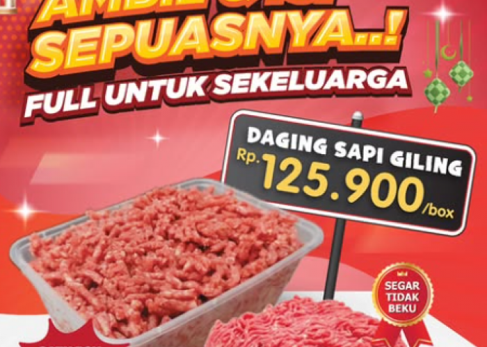 Promo Superindo Hari Ini Minggu, 08 Februari 2026: Harga Daging Jauh Lebih Murah