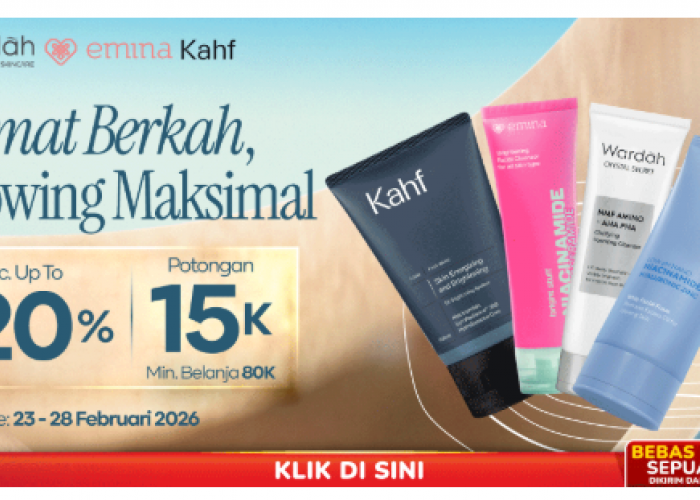 Glowing Maksimal Saat Lebaran Pakai Promo Hemat Berkan Produk Kecantikan Dari Alfamart, Nikmati Diskon 20% 