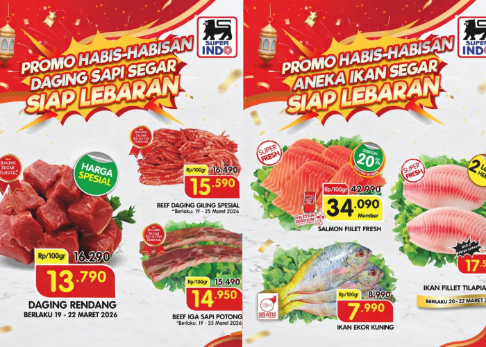 Promo Superindo Jelang Lebaran 2026: Daging Rendang Cuma Rp13 Ribuan & Ayam Sayap Rp4.990!