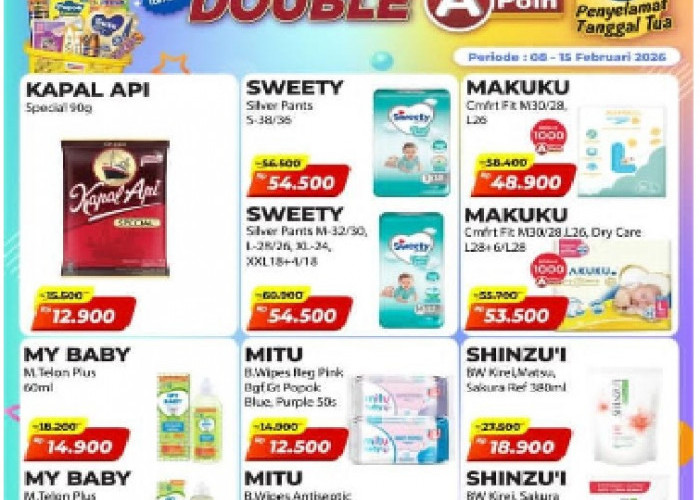 Paling Murah Sejagat Minyak Goreng sampai Minuman, di Promo Alfamart Hari Ini hingga 15 Februari 2026