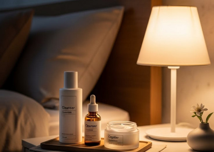 Urutan Skincare Malam untuk Mendapatkan Kulit Glowing Maksimal