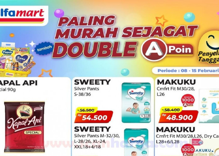  Promo Alfamart Hari Ini hingga 15 Februari 2026: Diskon Penyelamat Tanggal Tua