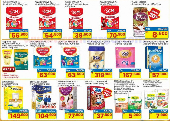 Belanja Popok dan Susu Anak Lebih Irit, Cek Promo Indomaret Hari Ini: Sweety Silver Pants Cuma Rp 54.500