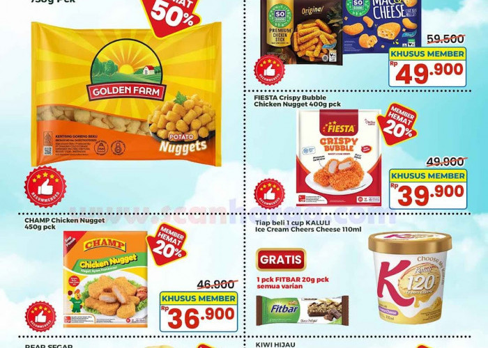 Double Diskon Akhir Pekan! Promo JSM Indomaret + Cashback E-Wallet 30 Oktober - 1 November 2026
