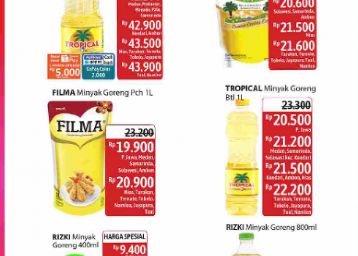 Promo JSM Alfamidi 19-25 Januari 2026, Minyak & Buah Buahan Murah Meriah