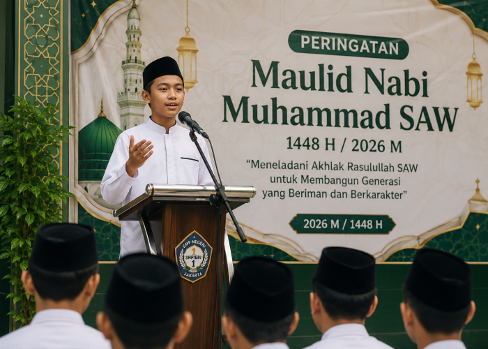 5 Contoh Teks Pidato Maulid Nabi 2026 Singkat dan Menyentuh Hati untuk Acara Sekolah