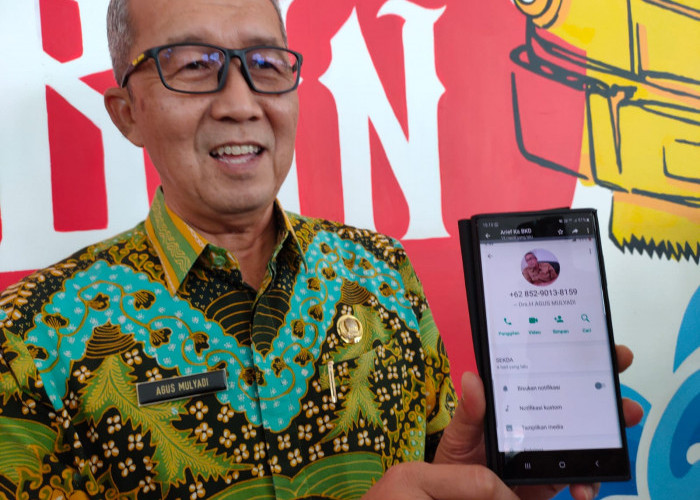 Modus Donasi Masjid, Nama Sekda Dicatut Nomor Whatsapp Baru