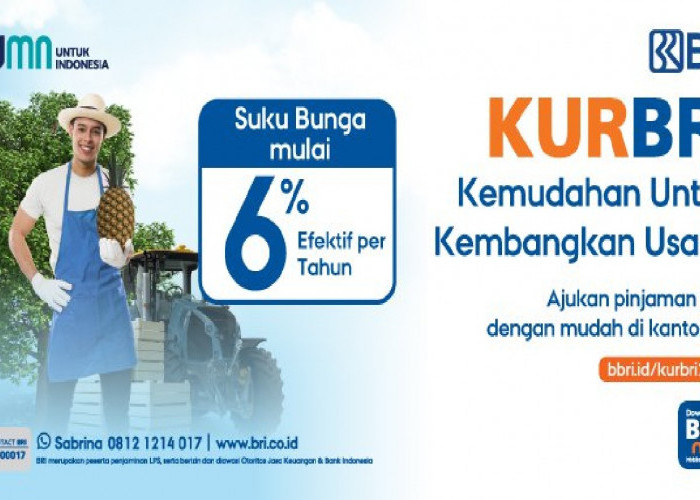 Bungan Hanya 6%, Syarat dan Ketentuan Pengajuan KUR BRI 2026