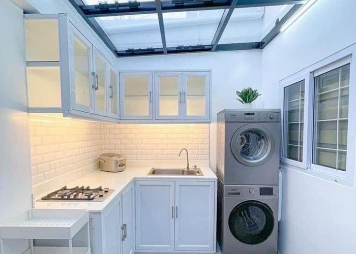 Inspirasi Desain Dapur dan Tempat Cuci Baju Minimalis yang Praktis dan Estetis untuk Rumah Modern