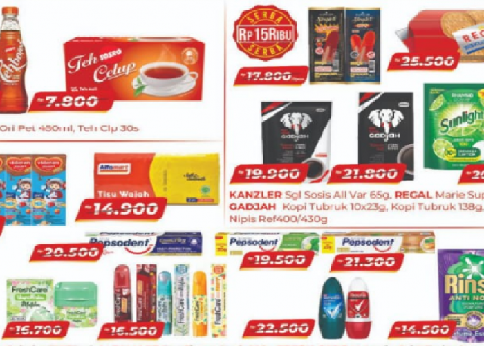 Mulai Pembelian Rp 100, Pelanggan Bisa Nikmati Promo Tebus Murah Alfamart Januari 2026 dengan Diskon Khusus