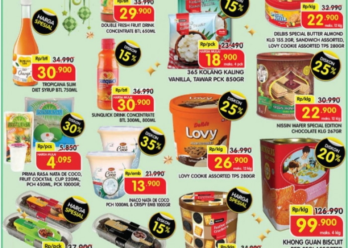 Borong Kurma Mulai Rp25 Ribu di Promo JSM Superindo Minggu Ini Jelang Awal Puasa