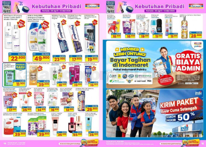 Promo Indomaret Hari Ini 29 April 2026: Garnier & Wardah Diskon 30%, Cek Daftar Harga Skincare Murah!