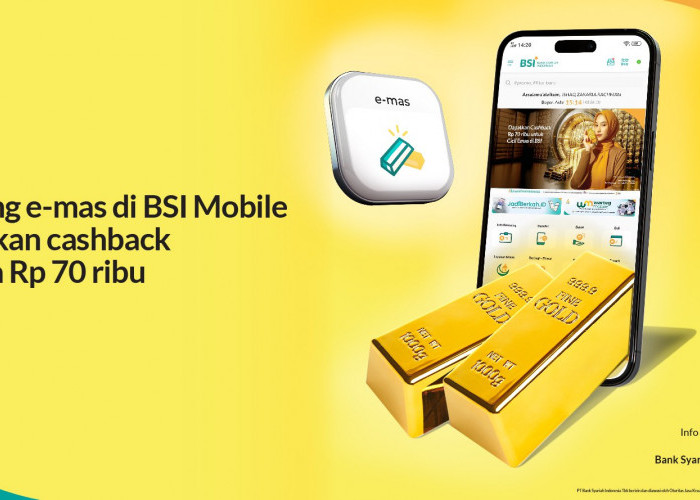 Cara Beli Emas Digital di BSI Mulai 50 Ribu, Cocok untuk Pemula!