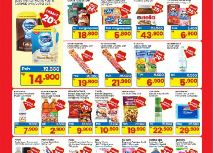 Promo Indomaret Hemat Minggu Ini Periode hingga 8 April 2026, Teh Pucuk Harum Rp 2.900