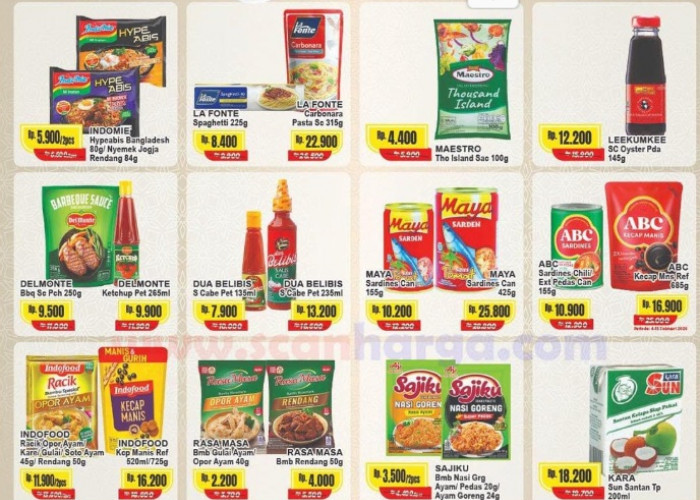 Promo Alfamart Terbaru Hari ini 1 hingga 4 Febaruari 2026 Perawatan hingga Bahan Masak Diskon