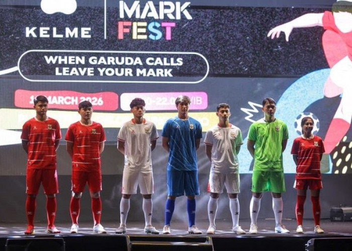 Resmi! Jersey Timnas Indonesia Terbaru: Brandnya Merk Kelme