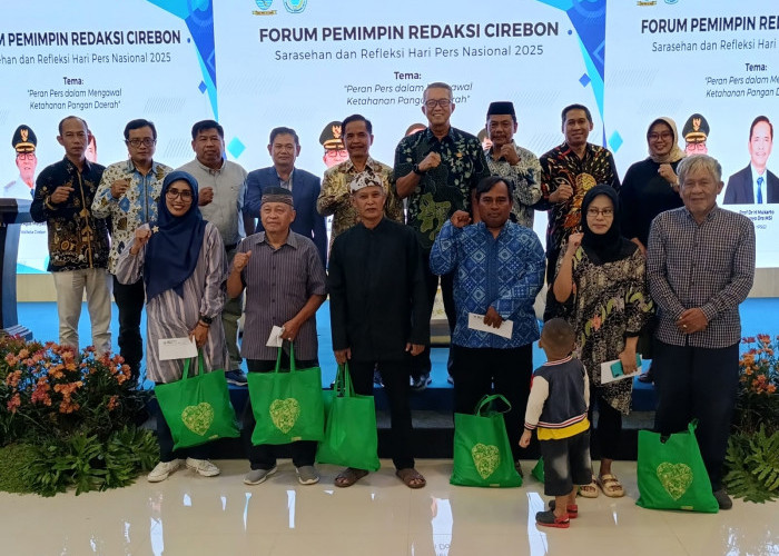 Refleksi HPN, Forum Pemimpin Redaksi Cirebon Angkat Isu Ketahanan Pangan