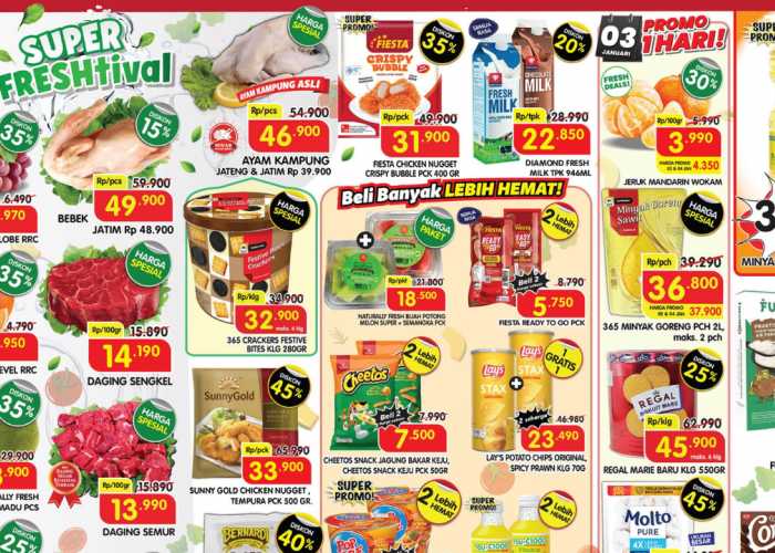 Banting Harga! Cek Daftar Promo JSM Superindo Terbaru, Minyak Goreng dan Daging Murah Meriah