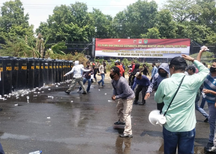 Polisi Sudah Membuat Latihan Jika Penyelenggaraan Pilwu di Kabupaten Cirebon Rusuh, Siapkan 3600 Personil
