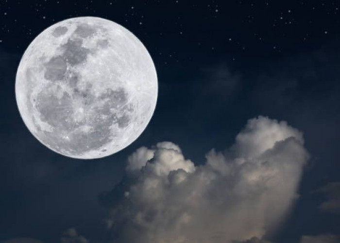 Bulan Purnama Snow Moon Hiasi Langit Indonesia Hari Ini 2 Februari 2026, Cek Waktu Puncaknya!