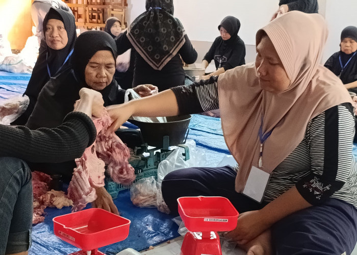 Masjid Subulussalam Distribusikan Lebih dari 1.200 Bungkus Daging Kurban