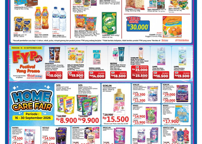 Promo Alfamidi Pesta Popok Bayi 1–15 Oktober 2026: MamyPoko Pants Hemat Rp49.900