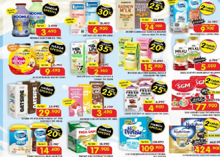 Produk Susu Diskon 35%: Puncak Promo JSM Superindo Terbaru Minggu Ini Berakhir 25 Februari 2026