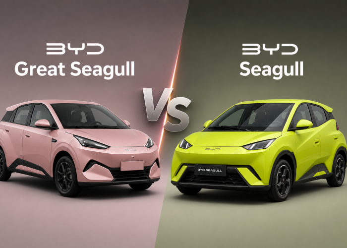 Perbedaan BYD Great Seagull vs BYD Seagull Standar: Apa Saja yang Baru?