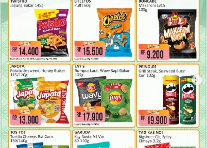 Promo Alfamart Snack Fair 16 - 28 Februari 2026: Waktunya Nyemil Puas dengan Harga Pas!