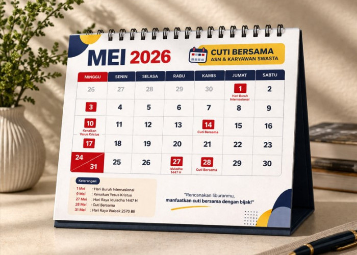 Jadwal Cuti Bersama Mei 2026 Bagi Karyawan Swasta dan ASN: Cek Aturan Resminya!