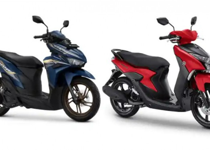 Budget 15 Jutaan? Ini Harga Motor Honda Vario 125 Seken vs Yamaha Gear 125 Baru