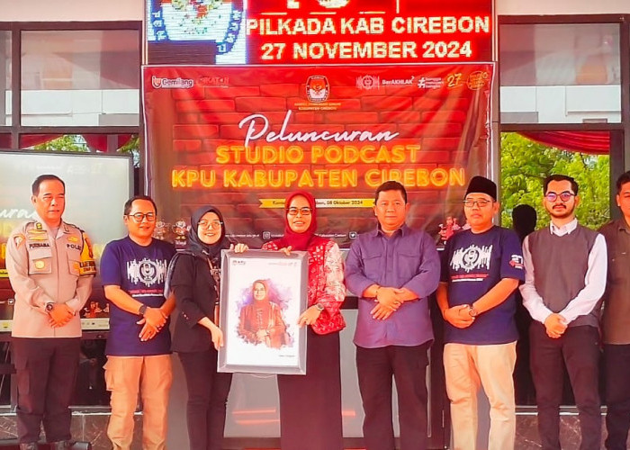 KPU Kabupaten Cirebon Luncurkan Podcast untuk Sosialisasi Pemilu