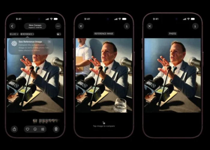 Apple Hadirkan Apple Reference Image di iPhone, Fitur Baru untuk Lacak Keaslian Foto
