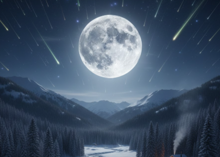 Fenomena Langit Malam Di Bulan Februari 2026 : Mulai Dari Snow Moon, Konjungsi Bulan Hingga Hujan Meteor