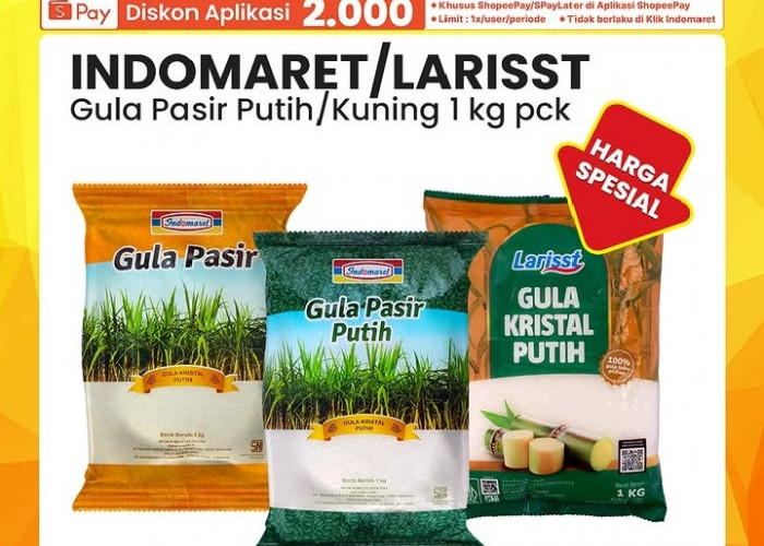 Promo Indomaret 4 Hari Periode 23-26 Juli 2026: Gula Pasir 1kg Cuma Rp16.500 dan Sunlight Rp12.500!