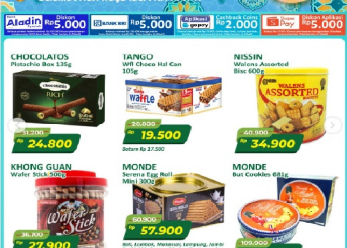 Keperluan Hampers Diskon! Promo Alfamart Lebaran Terbaru hingga 18 Maret 2026