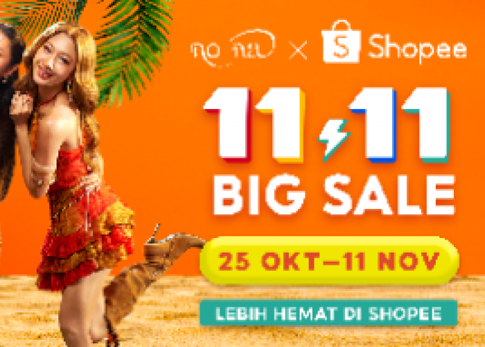 Lirik Lagunya Catchy Banget hingga Nuansa Shooting Pesona Tropis, Intip Kolaborasi no na x Shopee 11.11 Big Sa