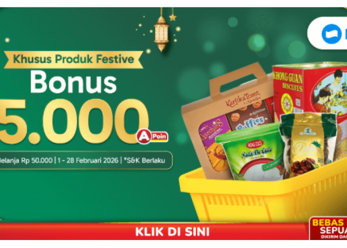 Dapatkan Bonus 5000 A-Point Dari Alfamart Hanya Dengan Belanja Produk Festive  Ramadan
