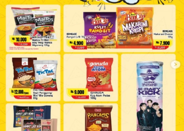 PROMIL Progam Ngemil Diskon 35%, Promo Terbaru Alfamart Periode 1 - 15 April 2026, Boncabe Pangsit Rp 4.900