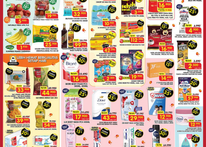 Katalog Lengkap Promo Superindo JSM Minggu Ini: Daging Segar Mulai dari Rp15 Ribuan!