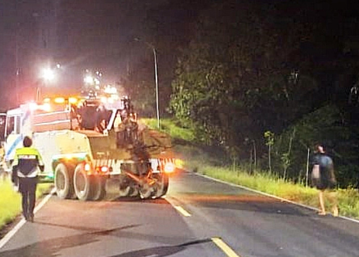 Kecelakaan Maut di Lingkar Timur Kuningan, Satu Penumpang SUV Tewas