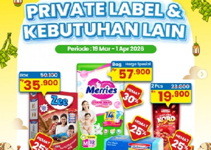 Khusus Private Label! Promo Indomaret Minggu Ini Periode sampai 1 April 2026, Tissue 2 pcs Rp 19.900