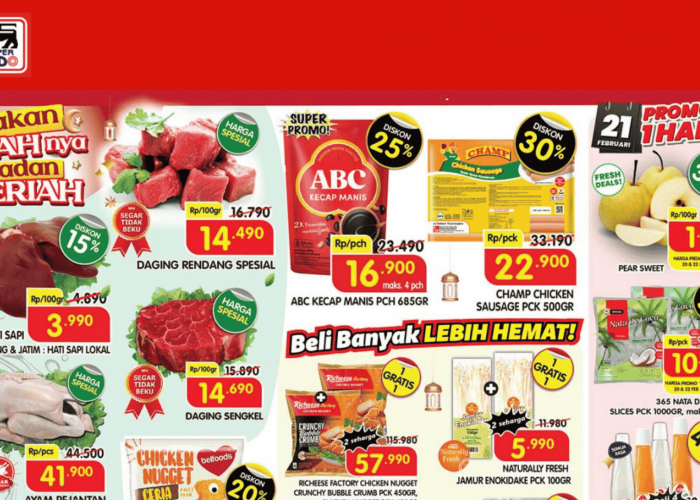 Promo JSM Superindo Minggu ini  20-22 Februari 2026: Promo Khusus 21 Februari Diskon Hingga 35%