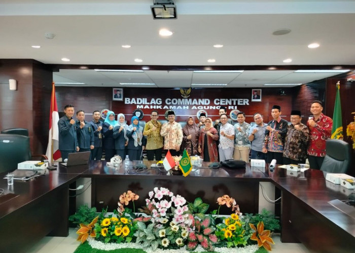 Fakultas Syariah UIN Siber Syekh Nurjati Cirebon Lakukan Benchmarking ke Dirjen Mahkamah Agung 