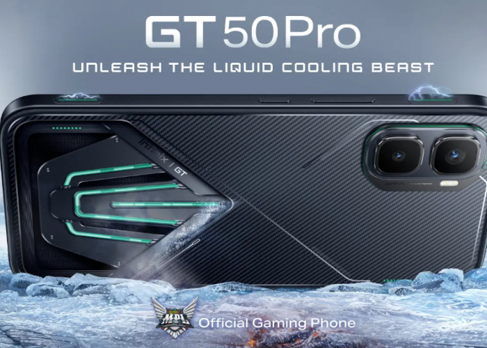 Resmi Rilis di Indonesia! Infinix GT 50 Pro Bawa Dimensity 8400 dan Teknologi Liquid Cooling, Cek Harganya!