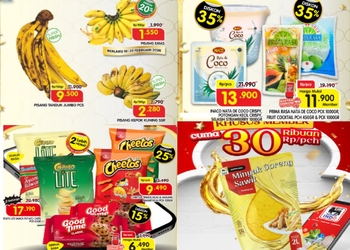 Promo JSM Superindo Ramadan 19 - 25 Februari 2026, Diskon Sampai 40% , Minyak Goreng Sawit 2L Rp 30.000