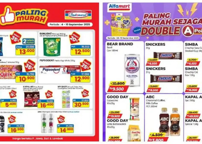Perbandingan Harga Promo Alfamart Indomaret Hari Ini 11 Mei 2026