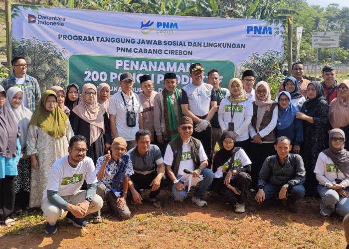PNM Cirebon Tanam 200 Pohon Produktif di Kuningan, Perkuat Lingkungan dan Ketahanan Pangan